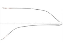 サクラ B6AW 超鏡面 ステンレス メッキ ルーフ モール カバー パネル プレート ベゼル サイド ドア アッパー トップ 6PC ROOF－MOL－006_画像2