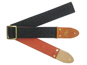 Elara Straps (elala strap ) Windmolen Noir(Brown) Ultrasuede beautiful strong professional specification guitar strap 