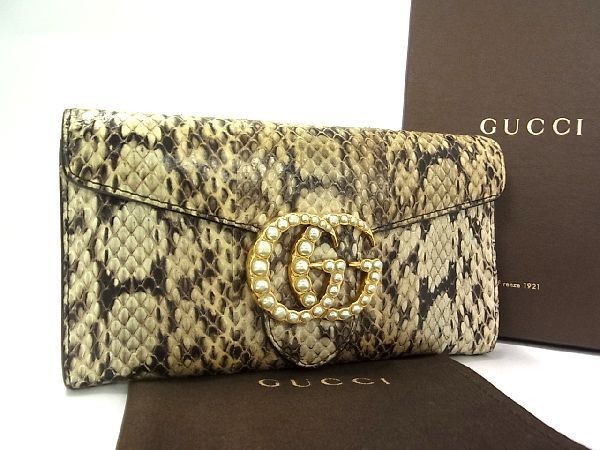 Yahoo!オークション -「パイソン 財布 gucci」の落札相場・落札価格