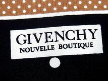 1円 ■極美品■ GIVENCHY ジバンシィ シルク100% ドット柄 スカーフ ストール ショール レディース ブラウン系×ブラック系 AR6216_画像5