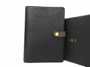 ■新品同様■ BVLGARI ブルガリ レザー ウォッチケース 時計ケース メンズ レディース ブラック系 BG2905