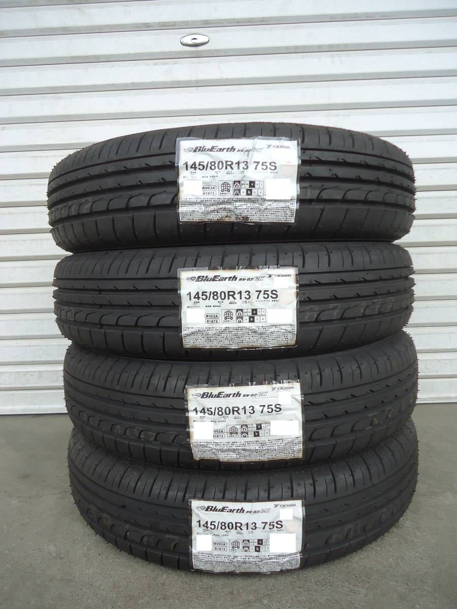 全国送料込み☆ヨコハマRV02CK☆145/80R13☆4本セット☆軽自動車-