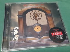 RUSH　ラッシュ◆『SPIRIT OF RADIO GREATEST HITS 1974-1987』輸入盤CDユーズド品