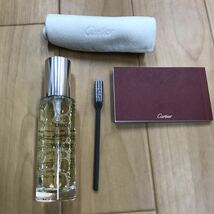 保管品 美品 Cartier カルティエ クリーニングキット 30ml お手入れキット 時計 ジュエリー用 付属品（クロス ブラシ 説明書） 箱有り_画像2