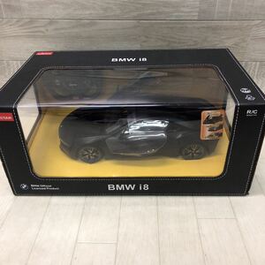 新品未開封 ラジコンカー RASTAR 1/14 BMW i8 ブラック 手動開閉ドア&ドリフト