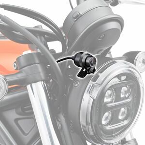 【2023/9 新発売】デイトナ（40860）Mioバイク用 ドライブレコーダー 前後2カメラ 駐車監視 200万画素 microSD64GB付 フルHD