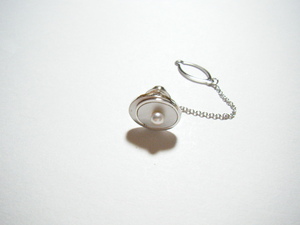 ★ Typin Titack Pearl 4 мм серебряный цвет [Ruru F23]