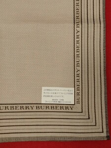 BURBERRY Burberry handkerchie beige unused goods 