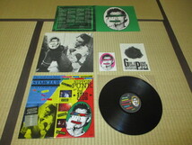 STARCLUB スタークラブ GOD SAVE THE PUNK ROCK LP ブックレット ステッカー ポートレイト付き 日影晃 HIKAGE ヒカゲ BORN TO LOOSE 他_画像3