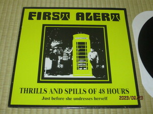 FIRST ALERT ファースト・アラート THRILLS AND SPILLS OF 48 HOURS 米 LP ブロウ・ワンズ・クール BLOW ONE’S COOL リキッド・スクリーン