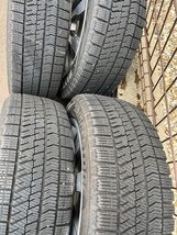 【美品】ホンダ フィット RS 後期 純正 ブリヂストン　ブリザック6J +53 PCD100 185/55R16 スタッドレス_画像2