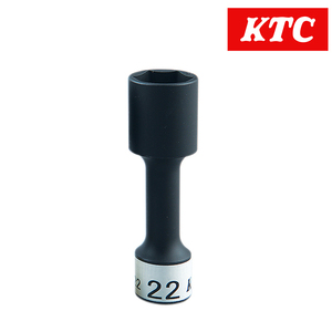 KTC 12.7sq インパクト用 ホイールナットソケット 22mm BP49-22 KTC ソケットレンチ ゴムクッション付き