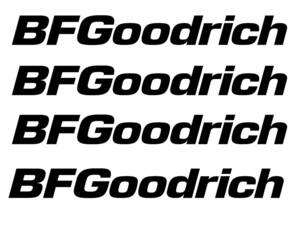 ステッカー　BF Goodrich　4枚set