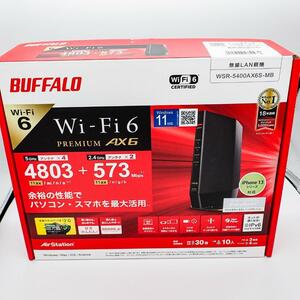 BUFFALO バッファロー Wi-Fiルーター WSR-5400AX6S-MB