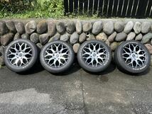 中古 美品 CRS・ESSEX/エセックス EM-17 TOYOタイヤ H20 ホワイトレター タイヤ付きホイール ハイエース_画像1