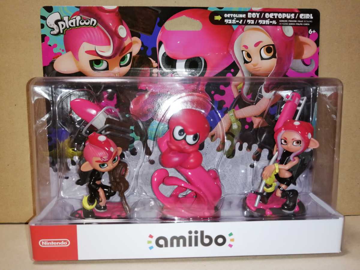 新品 amiibo アミーボ トリプルセット[タコガール/タコ/タコボーイ
