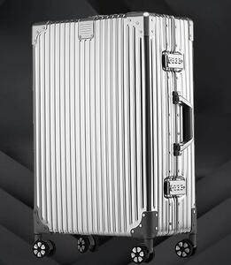  super high quality,24 -inch aluminium - Magne sium alloy made luggage check in box,TSA custom lock 