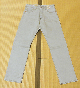 即決 送料無料 LEVIS 501 79830-0208 W33 新品 ライトグレー '93復刻モデル レギュラーストレート スモールe 2022モデル 定価9900円