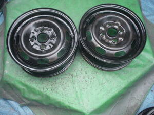  Mazda original Demio DW iron * steel wheel 2 ps 