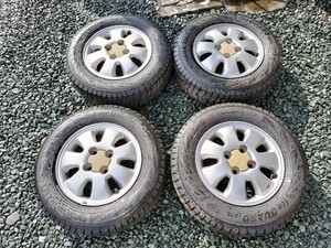 中古　スバルサンバーディアスワゴンTW1/TW2純正アルミホイール＆165/70R13 IG70 2022年製 ４本セット