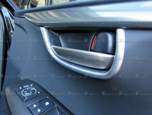 レクサス NX200t AGZ10 シルバー メッキ インナー ドア ハンドル ベゼル 4PC INS－DHC－003_画像8
