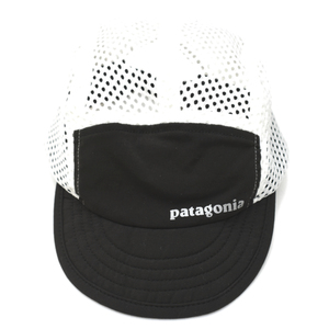 美品 patagonia パタゴニア 28818 SP23 ダックビル キャップ ブラック 黒 メッシュ ランニング サイクリング トレイル