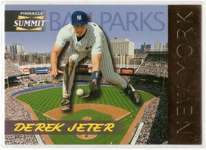Derek Jeter ＜1996 Pinnacle Summit Ballparks＞ シリアル入りインサート