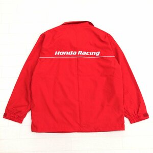 【未使用品・美品】Honda Racing ウインドブレーカー 定価11,800円＋税 ◆ メンズSサイズ ◆ 赤 レッド 当時物 レア！