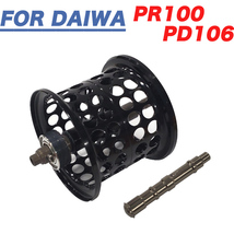 赤　ダイワ DAIWA PR100 PD106 ベイトリール リールスプール 替えスプール 超軽量 浅溝スプール ベイトフィネススプール_画像5