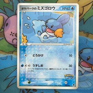 ポケモンカード ポケパークのミズゴロウ ポケパーク プレミアムファイル フォレストシート