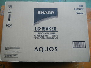 ◆売切り◆未使用◆SHARP シャープ AQUOS アクオス 19インチ デジタルハイビジョン液晶テレビ LC-19VK20◆2022年製◆　　　　　　　　　 11