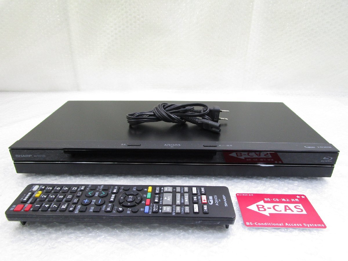 シャープ AQUOS ブルーレイレコーダー 1TB 2チューナー BD-NW1200