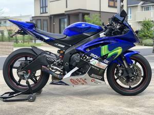 ヤマハ YZF-R6 モビスターカラー movistar 車検残有 逆車 600cc SS レーサーレプリカ YAMAHA クイックシフター