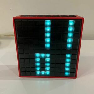 Divoom Timebox ポータブルBluetoothスピーカー ピクセルアート