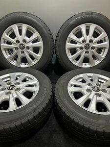 195/65R15 YOKOHAMA/ice GUARD iG50 PLUS 19年製 トヨタ 80系 ノア ヴォクシー 後期純正 15インチ6J+50 114.3 5H スタッドレス 4本(2-D265)