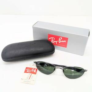 未使用展示品 Ray-Ban レイバン サングラス RB8017 004 55 18 タイタニウム チタン ブラック系 メンズ