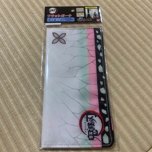 新品 未開封　鬼滅の刃　　フラットポーチ　バンダイ　胡蝶 しのぶ(こちょう しのぶ) 