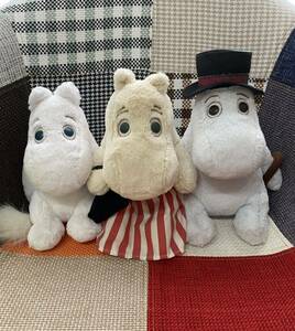  rare * seat gchi* Moomin * Moomin mama * Moomin papa * soft toy set * Sekiguchi*MOOMIN