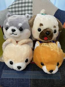  legume .. three siblings * all .....4* soft toy * all 4 kind *BIG