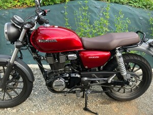 ほぼ新車 HONDA ホンダ GB350 赤 走行距離72km バイク 正規ディーラー メンテナンス済 引き渡し 断捨離 