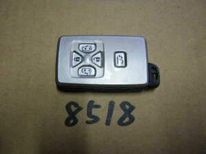 平成２２年 ヴェルファイア DBA-GGH20W 20系 純正 スマートキー キーレス カギ 鍵 両側スライドドア パワーバックドア 5ボタン