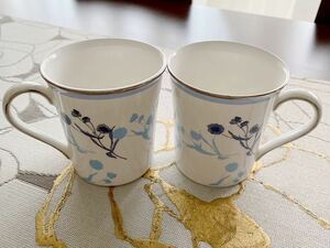 超美品　ウェッジウッド Wedgwood マグカップ　二点セット