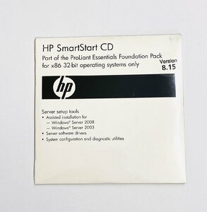 2YXS804★現状・未使用品★HP SmartStart CD For x86 32bit オペレーティングシステム Version 8.15