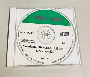 2YXS757* present condition goods *Toshiba MegaRAID Drivers & Utilities for Series 520 Ver.2.01