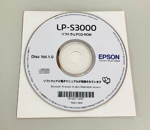 2YXS735★現状品★EPSON LP-S3000 ソフトウェアCD-ROM　Vol.1.0