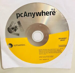 2YXS717★現状品★Symantec PCAnywhere 11.5 Windows LINUX