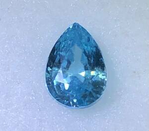 特濃 天然ブルージルコン 1.195ct