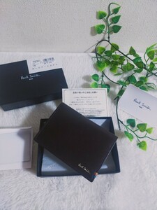 新品 新品未使用 ケース付属品付き Paul Smith ポールスミス カードケース 定期入れ パスケース 名刺入れ