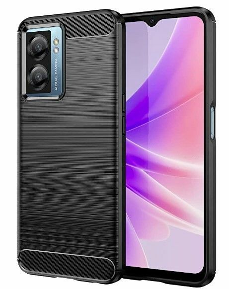 OPPO A77　ソフトケース カバー　ブラック TPU