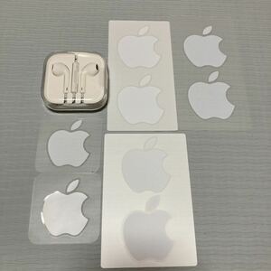 【新品未使用・純正】Apple iPhone イヤホン イヤフォン 付属品 シール付き ステッカー付き